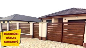 Innovatív műanyag kerítésléc az XXL kerítés kínálatában